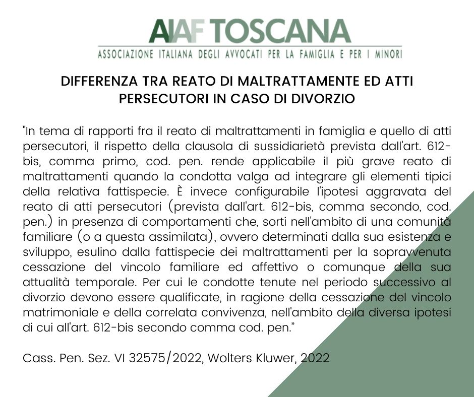 Rassegna giurisprudenziale